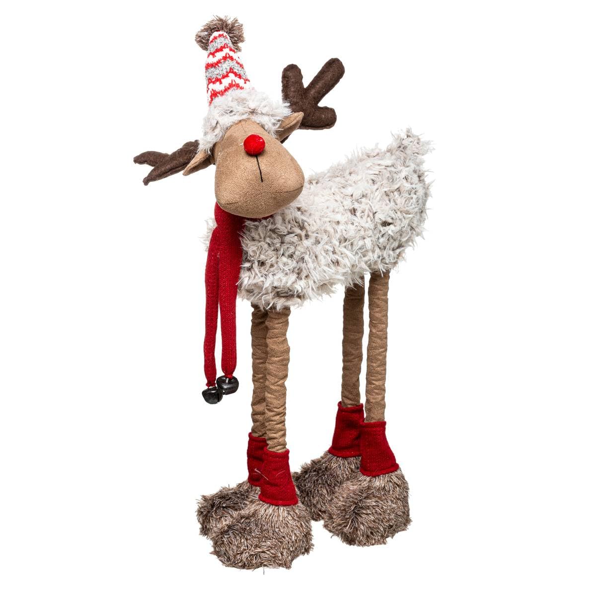 Renne télescop 60 cm Feeric Lights et Christmas statuette de Noël