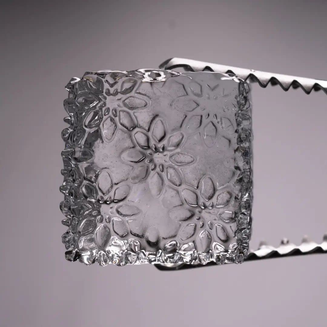 Kidia, Molde de Hielo de latĳn con Caja de Madera, Negro, 20 x 11 cm