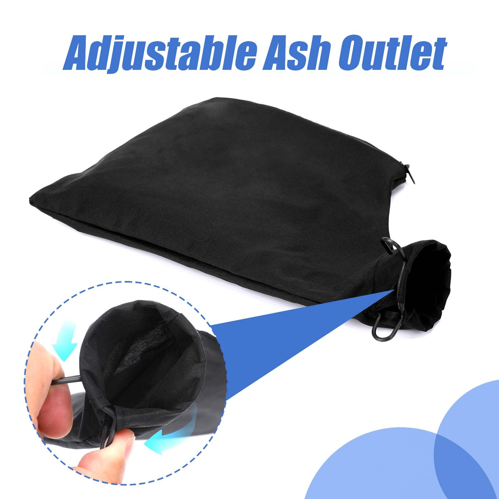 Black Dust Bags for Miter Saw - Easy Installation -3