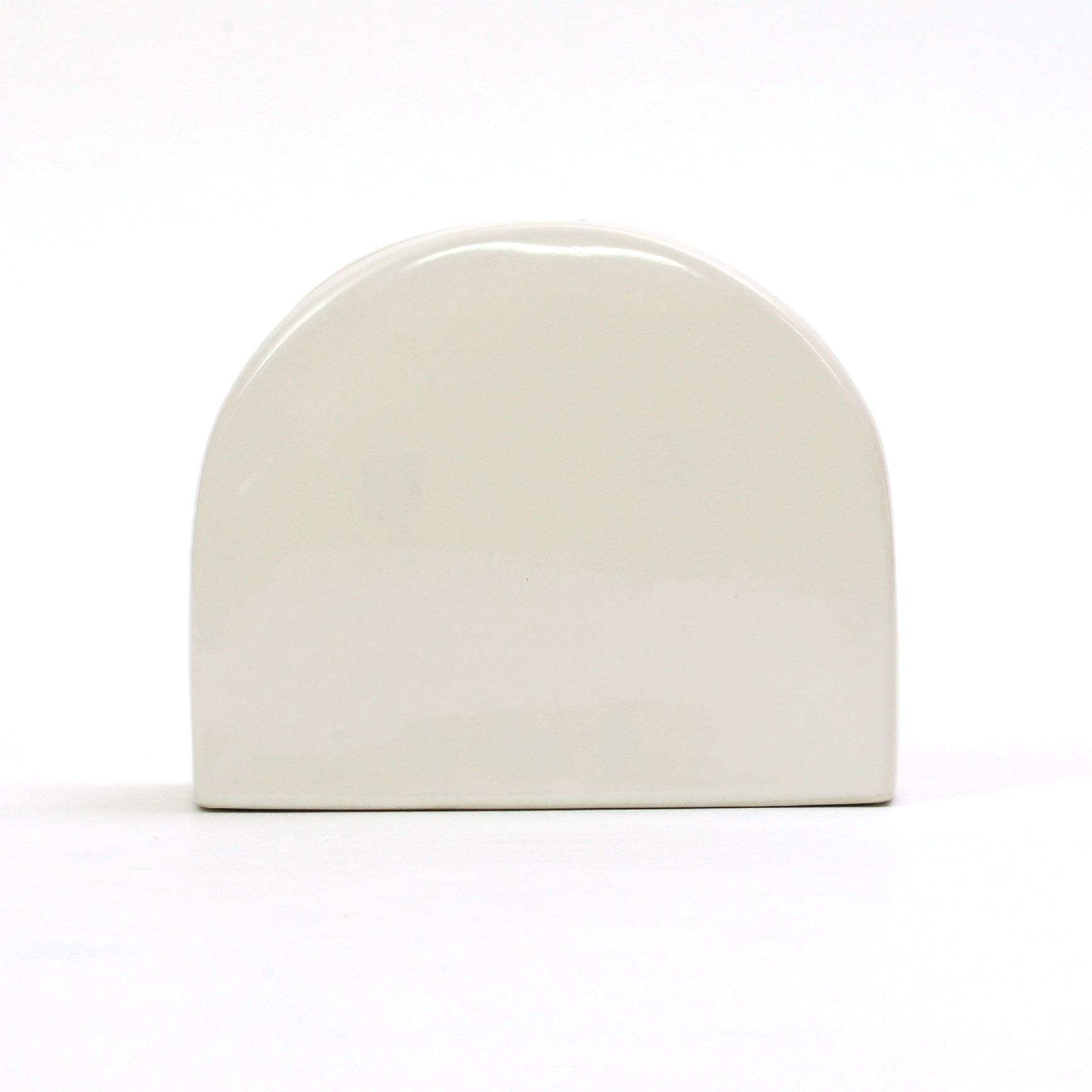 ZEROJAPAN C-02 WH Incense Holder, Round, White