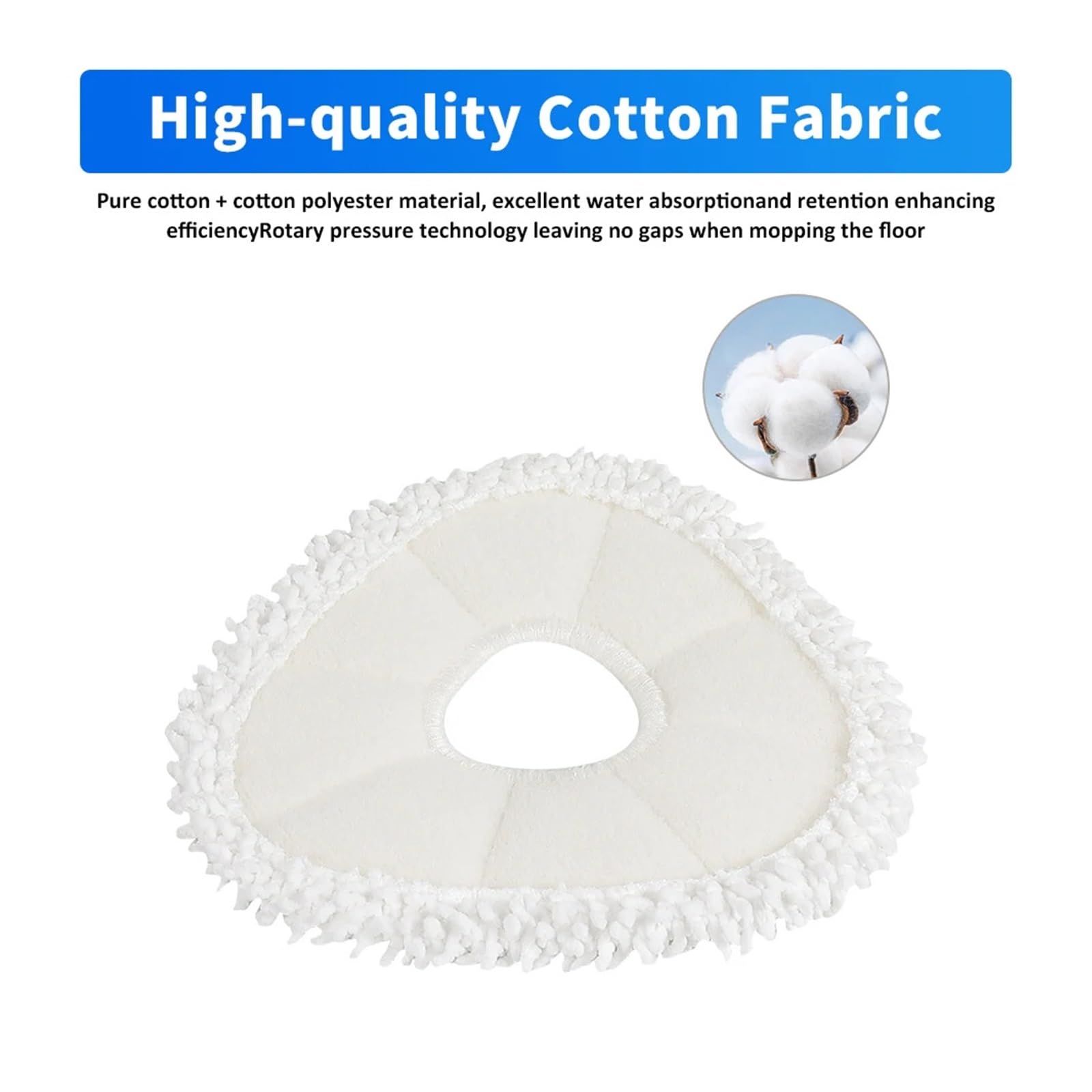 VWMABPMHA Paños de Fregar, Paños de Limpieza, Trapos, Compatibles con el Robot Aspirador Barredor Narwal J1 J2 T10, Pieza de Accesorio de Repuesto(30pcs) | Kit combinado paños textiles limpiadores, para robot barredor aspirador, recambio sin herramientas(