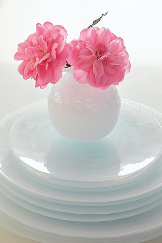 Miniatura 4 de MARIPOSA JUEGO DE PLACAS CARGADORAS ALABASTER BLANCO | BLANCO | ALABASTER | VAJILLAS | CARGADORES | CRISTAL | HECHO A MANO EN TURQUÍA