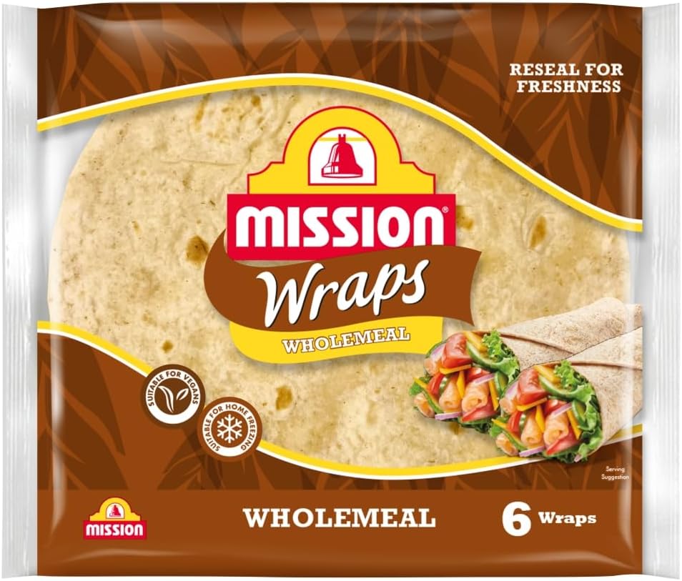 Mission Wholemeal Wraps 6pk