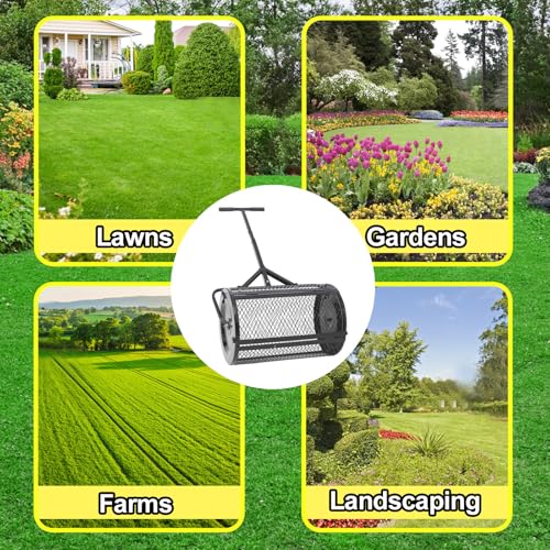 Esparcidor de Compost para Césped de 24 Pulgadas miniatura 3