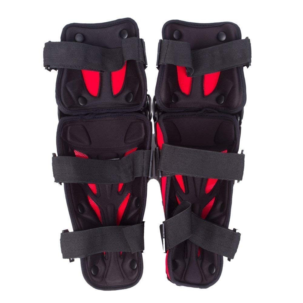 Genouillère Moto Cross Protection Genoux Tibia Adulte 1 Paire