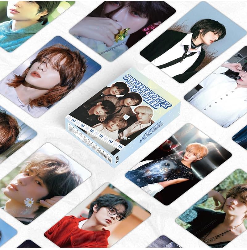 55PCS Photocards Laser Lomo Cards Laser Photocards New Album Photo Cards for Fan Collect