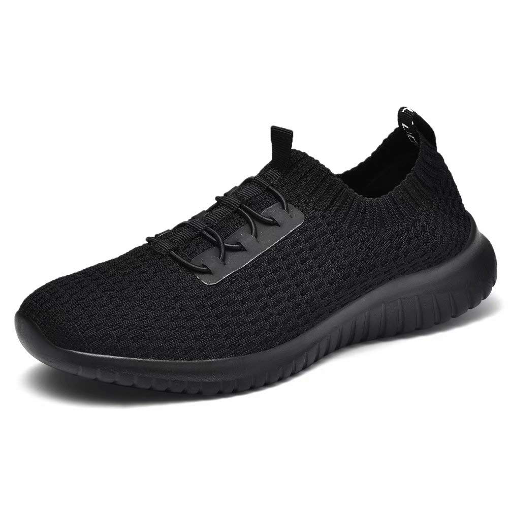 konhill Women's Slip On Walking Tennis Shoes - Comfortable Mesh Casual Work Memory Foam Sneakers for Standing All Day