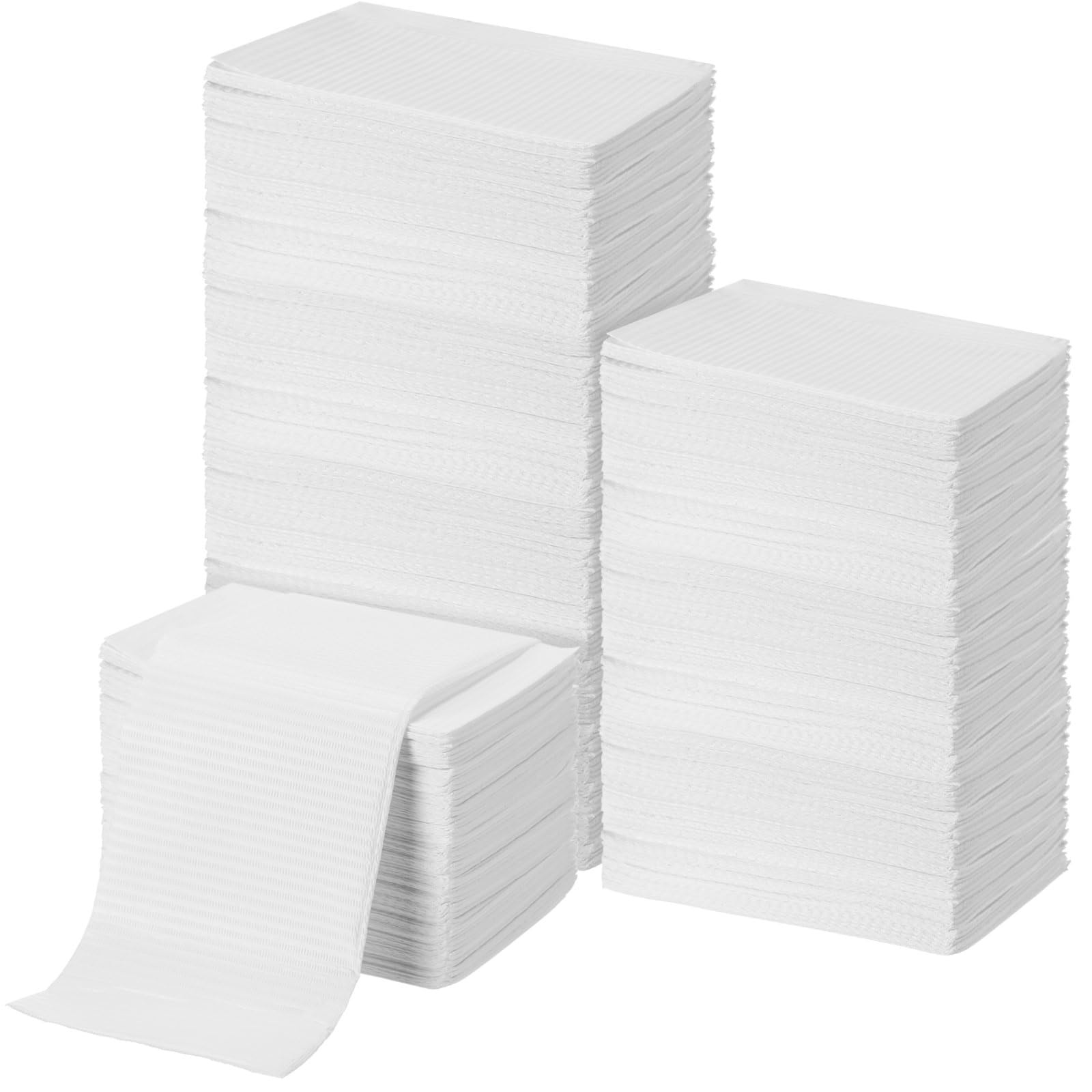 100pcs Disposable Changing Liner 2-ply Baby Changing Station Pad Disposable Changing Pads Diaper Changing Mat Portable Sanitary Liner Refills for Commercial Restrooms (White)