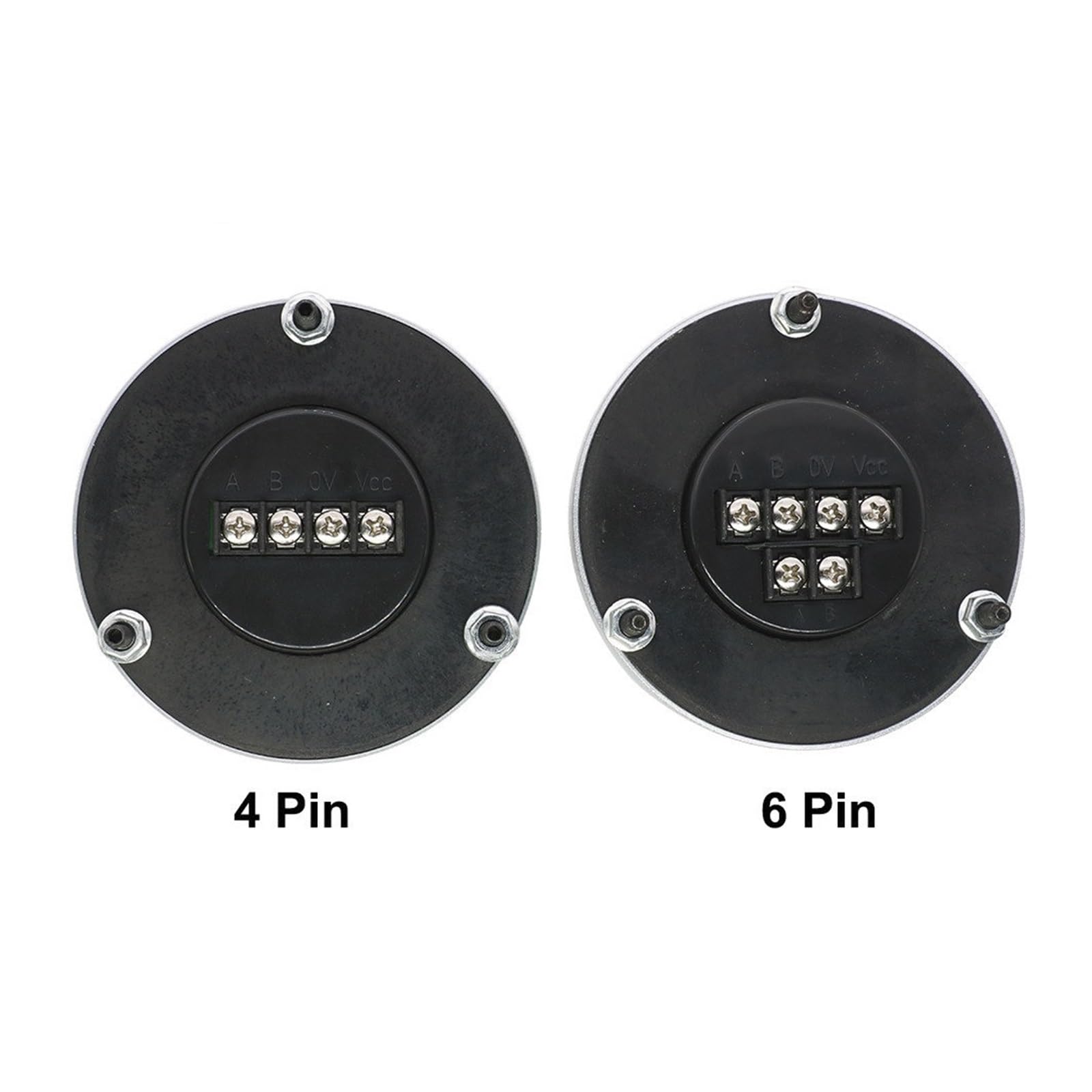 Encodeur Rotatif, CNC Pulser Volant 5V 6pin Pulse 100 Manuel Générateur D'impulsions Volant CNC Machine 60mm Encodeur Rotatif(24v-4pin-100pulse,60mm)