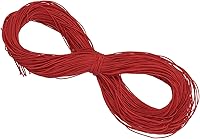 Vista 130 de PATIKIL Cuerda elástica elástica de 109 yardas (328.1 ft), cuerda elástica pesada de 0.059 in, albaricoque para manualidades, correas de gancho