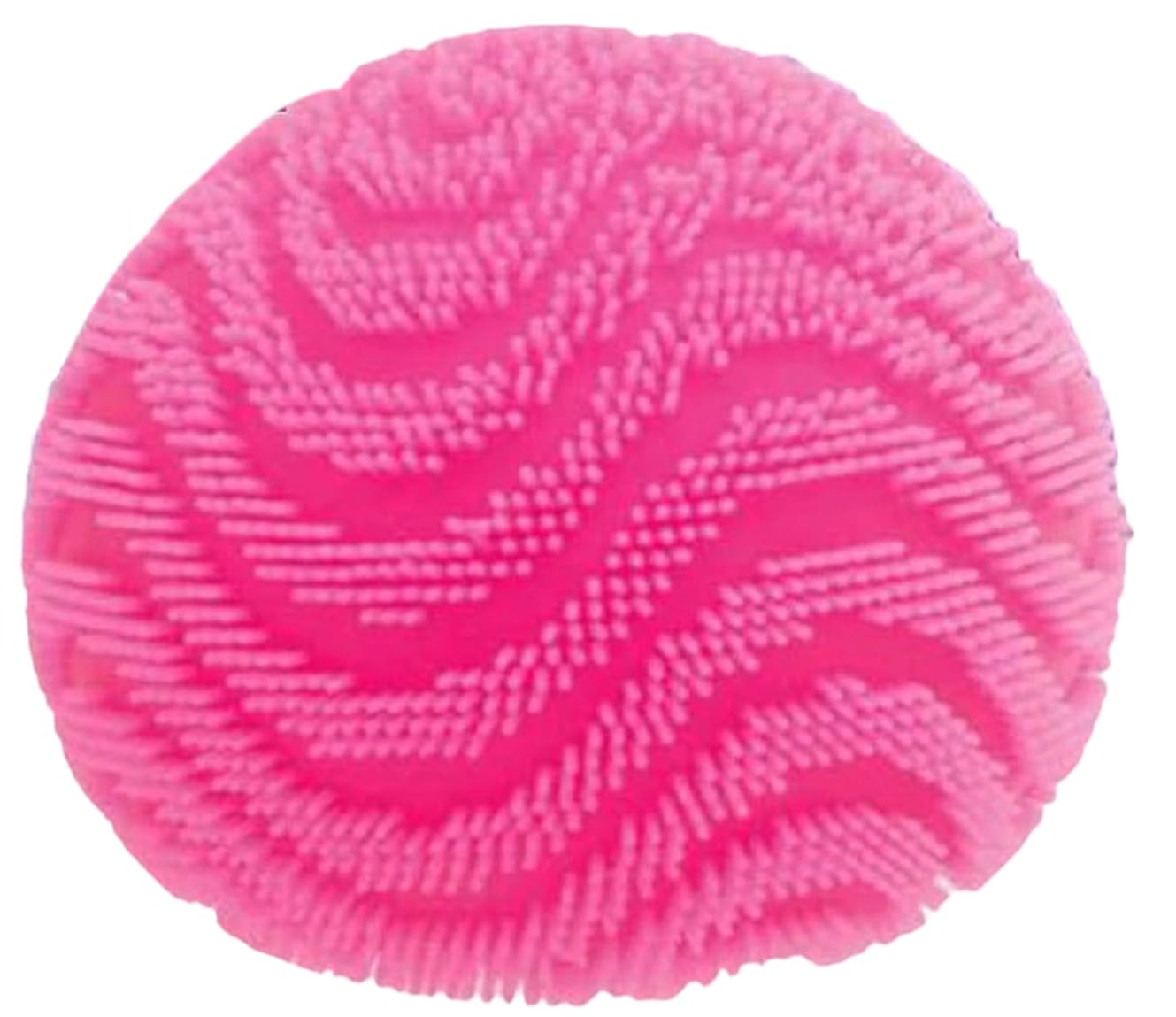 Fuzz Ball Squishy Stress Ball Slow Rising Memory Foam Fidget Squishy Fuzz Balls Adults Anxiety Stress Relief Toys (Pink) — image 1