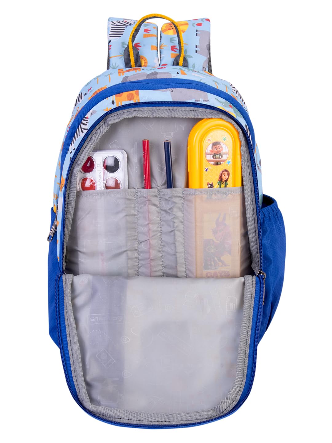 COSMUS TINY TOTS ANIMO torba szkolna z nadrukiem 20 l - 40 cm plecak dziecięcy idealny dla chłopców i dziewcząt w wieku 2-5 lat | plecaki na co dzień dla studentów