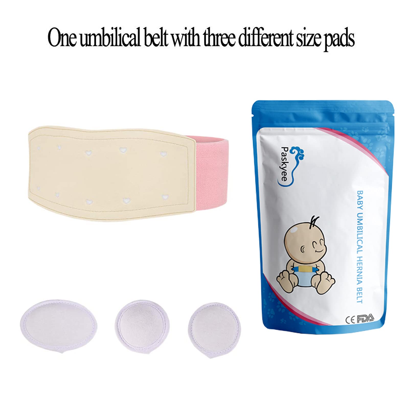 Buy Paskyee Umbilical Hernia Belt Baby Belly Button Band Infant Belly