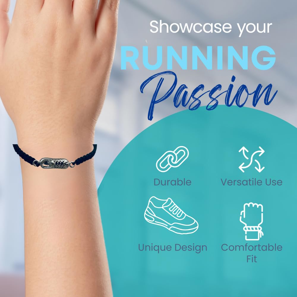 Infinity Collection - Running Gifts Bracelet, Runner Jewelry, Adjustable Charm Bracelet - Cross Country, Track, Marathon