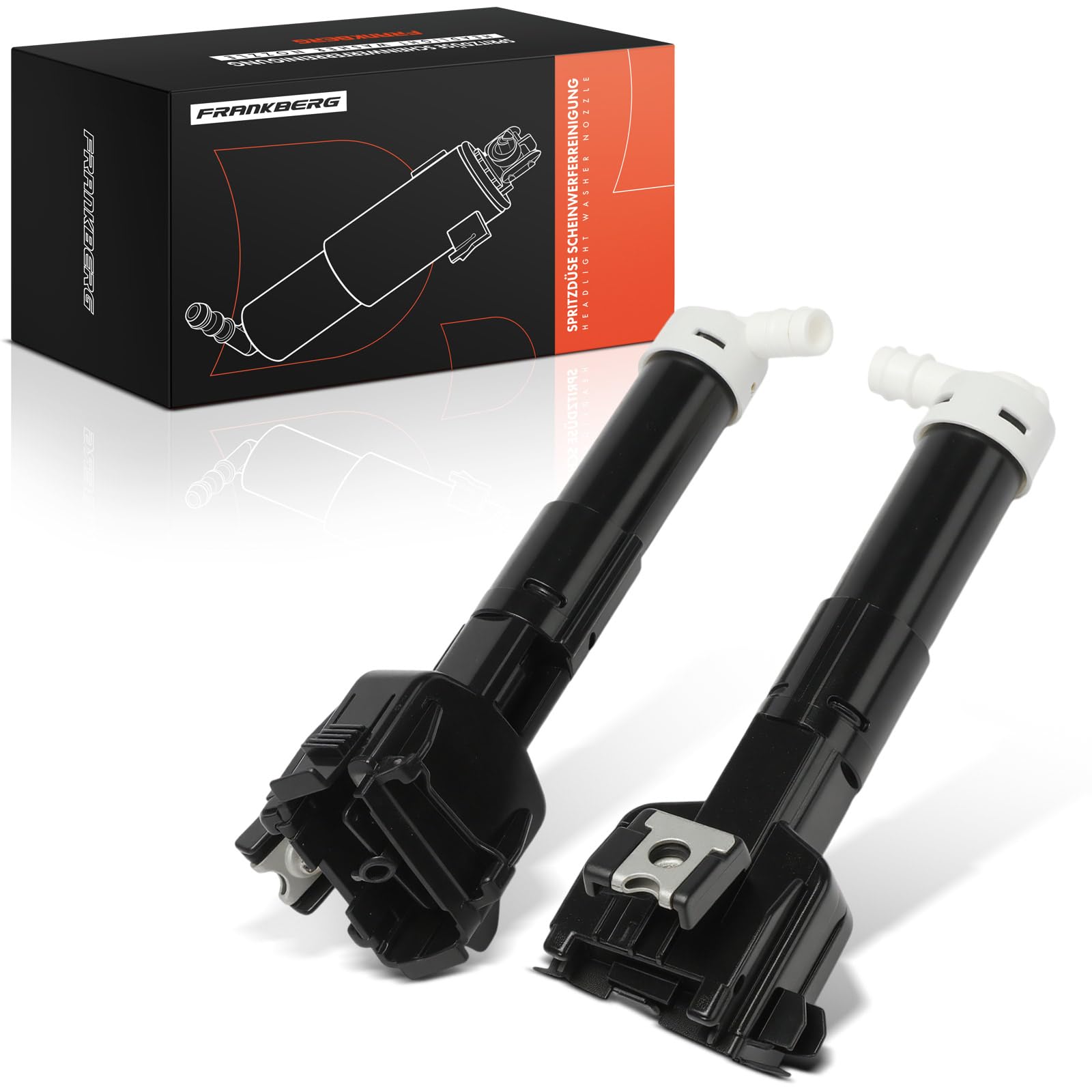 Frankberg 2 ugelli lavafari 85207-0K020 | davanti, Sinistra, Giusto, 85208-0K020; Compatibile con: H.i.l.u.x