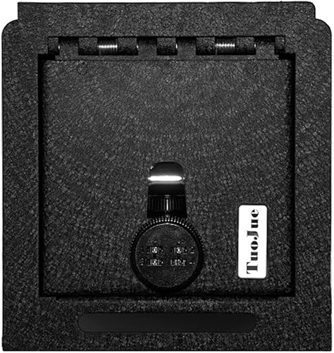 Miniatura 2 de Caja de almacenamiento interior de seguridad para consola central, compatible con Toyota Tacoma 2016-2023, bloqueo de código de cuatro dígitos