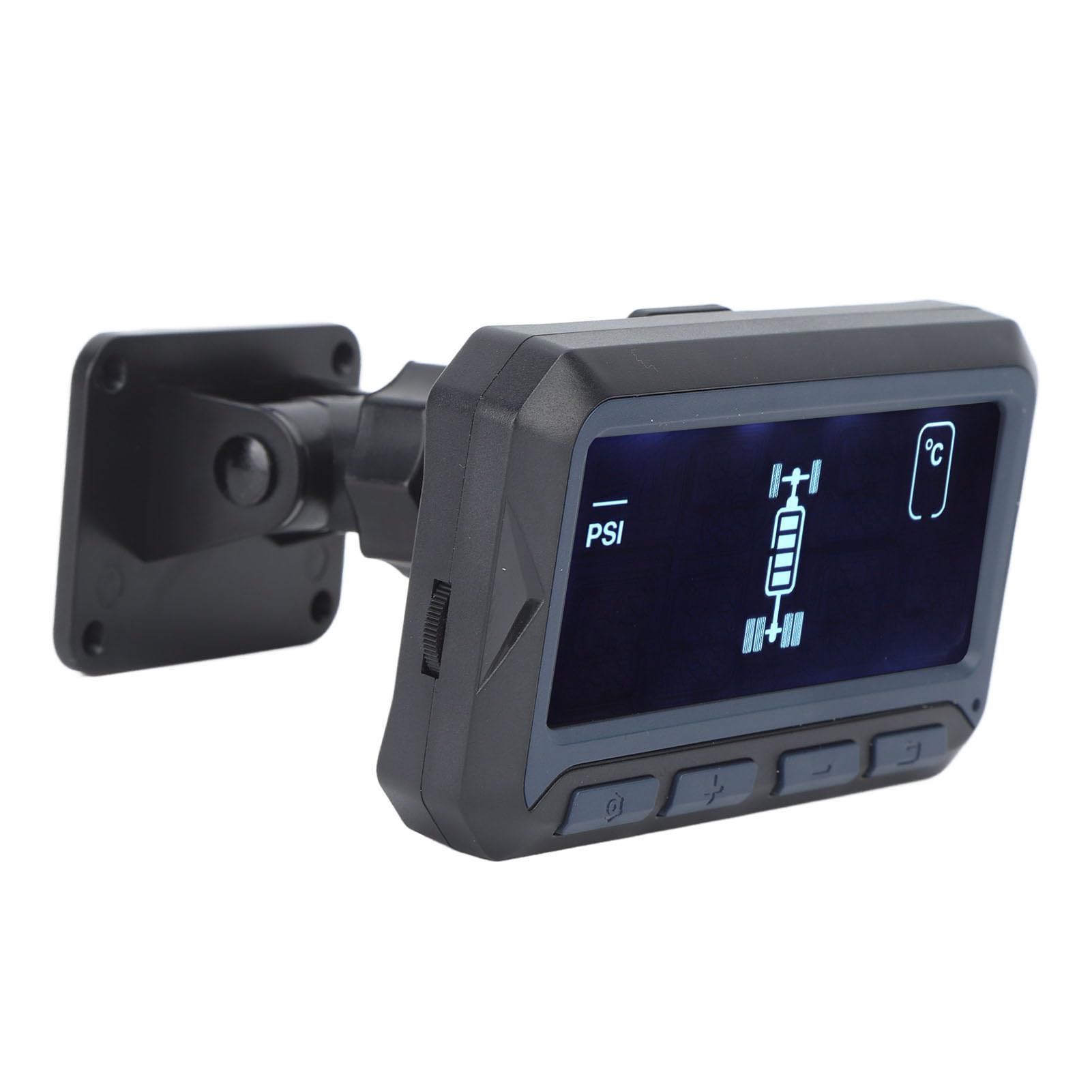 Monitor solare wireless della pressione dei pneumatici con 6 sensori DC 5 V, di monitoraggio in tempo reale per auto, camion, universale, TPM, per auto, camper, moto