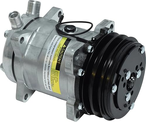 GREEN Compresor universal A/C con 2PK embrague SD508 Estilo 5H14 R134A V Cinturón - Línea Premium
