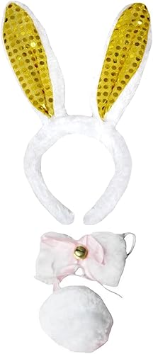 Miniatura 6 de Petitebella Disfraz de animales de diadema corbatín y cola 3piezas