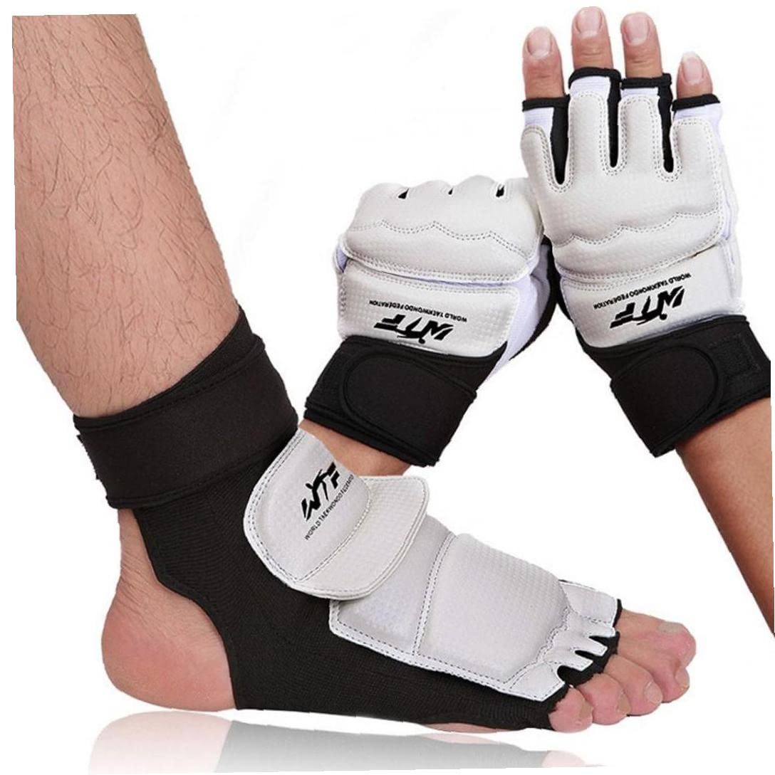Protector Pies Taekwondo Mano Artes Marciales Boxeo Entrenamiento para Hombres Mujeres Niños