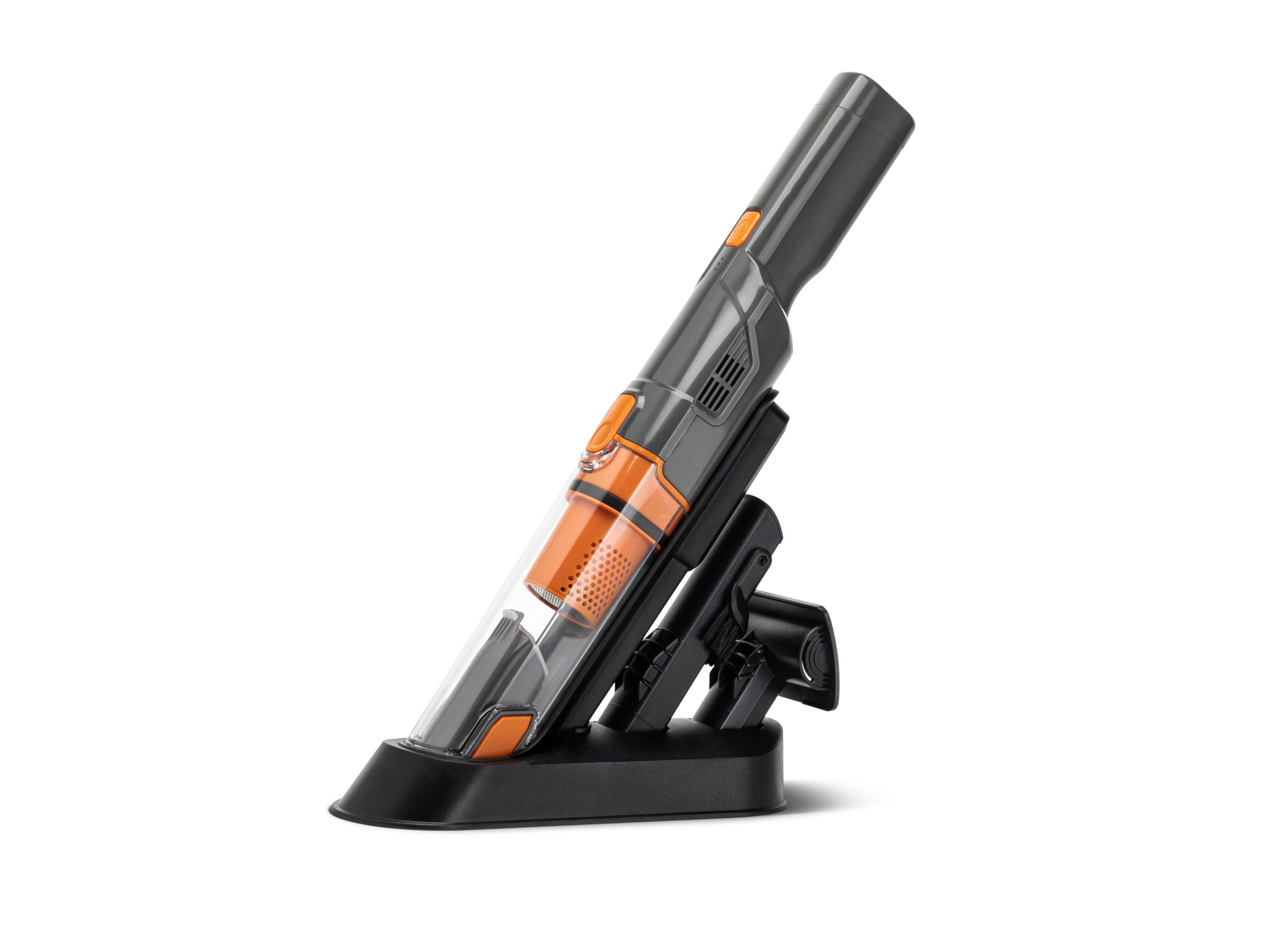 Aspirador de Mano Digital Inalámbrico - Aspiradora de Mesa, Batería 7,4 V 2200 mAh, Tanque 0,5 L, Filtro HEPA, Autonomía 15 Min, Base de Carga & Accesorios Incluidos
