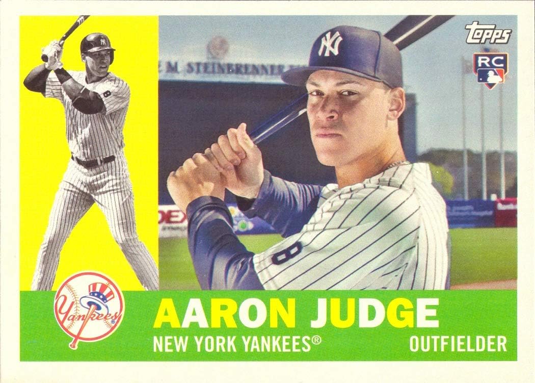 2017 Topps Archives Baseball #62 Aaron Judge Rookie Card