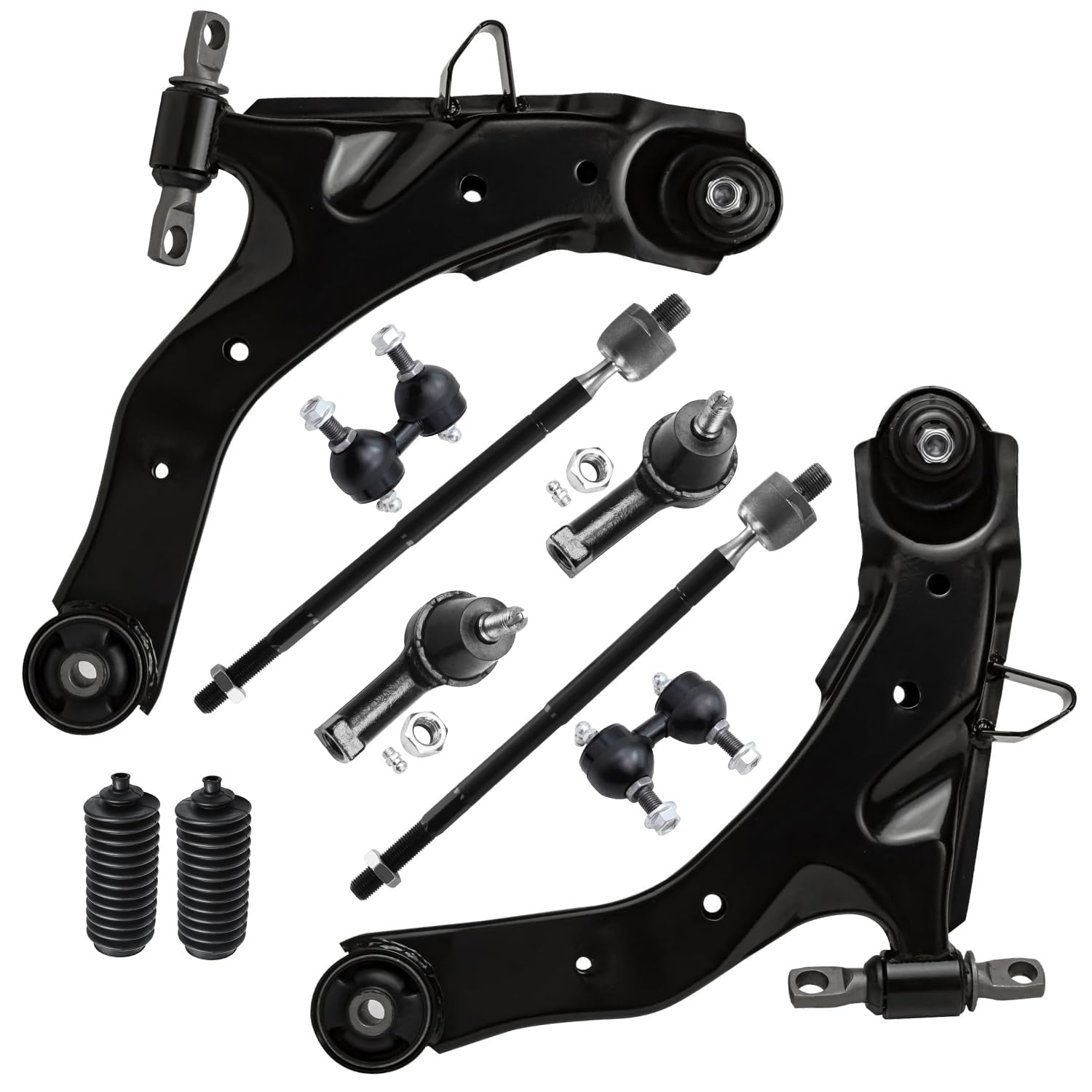 Detroit Axle - 10pc Front End Kit for 2001-2006 Hyundai Elantra 2002 2003