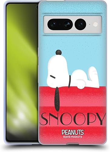 Miniatura 166 de Head Case Designs Funda de gel suave con licencia oficial de Peanuts House Snoopy Deco Dreams compatible con Samsung Galaxy S23 5G Casa,Blue