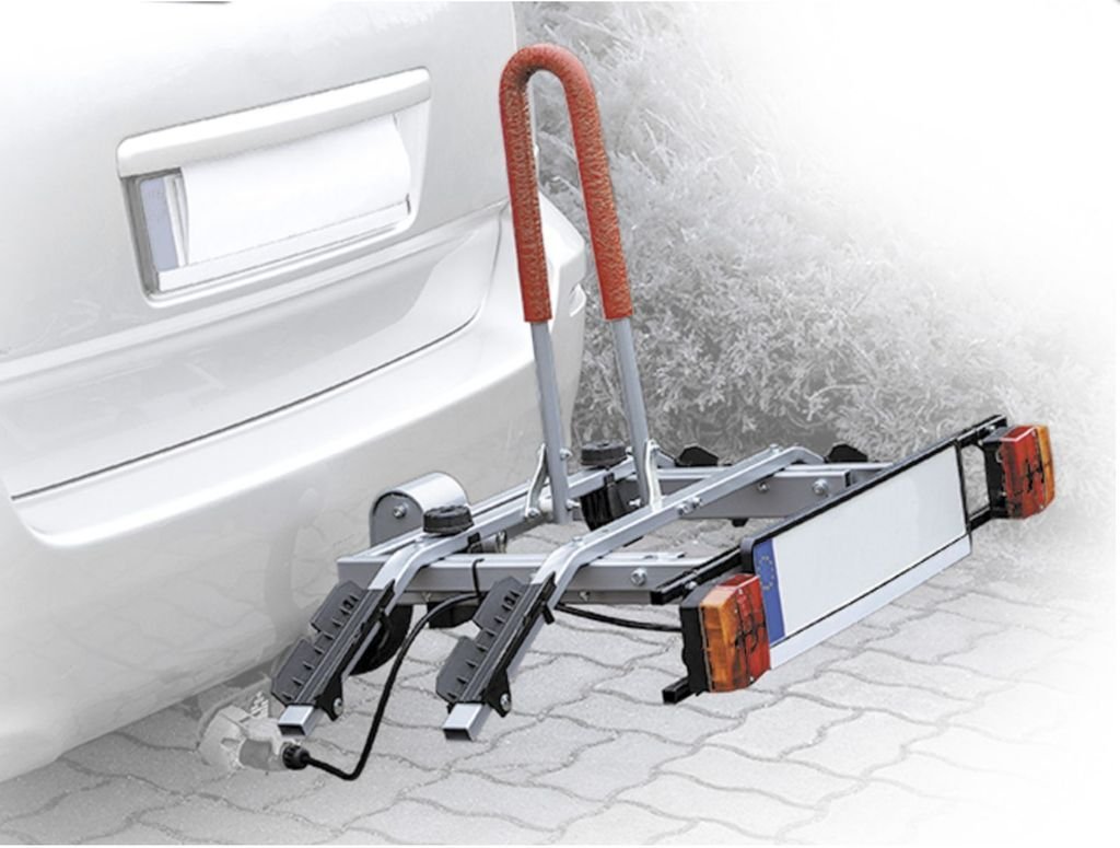 New WheelsNBits® Model Towbar Mounted Tilting 2 Bike Rack up to Four