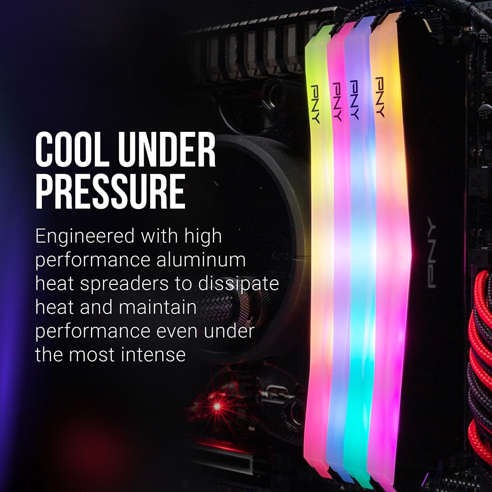 PNY XLR8 Gaming 16GB (2 x 8GB) DDR4 DRAM 3200MHz (PC4-25600) CL16