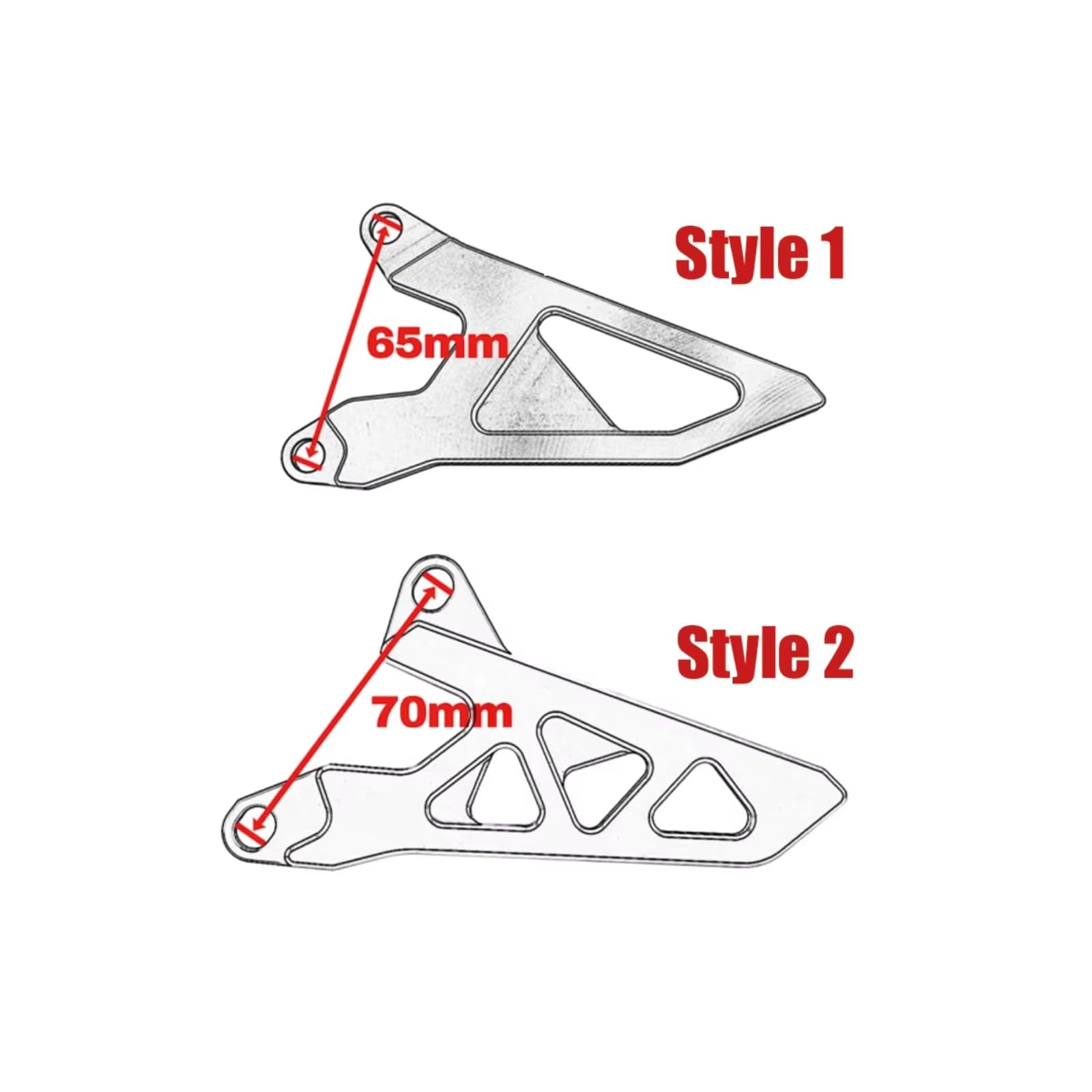 Protecteur de chaîne couvercle pignon avant, Pour YZ250F YZ250