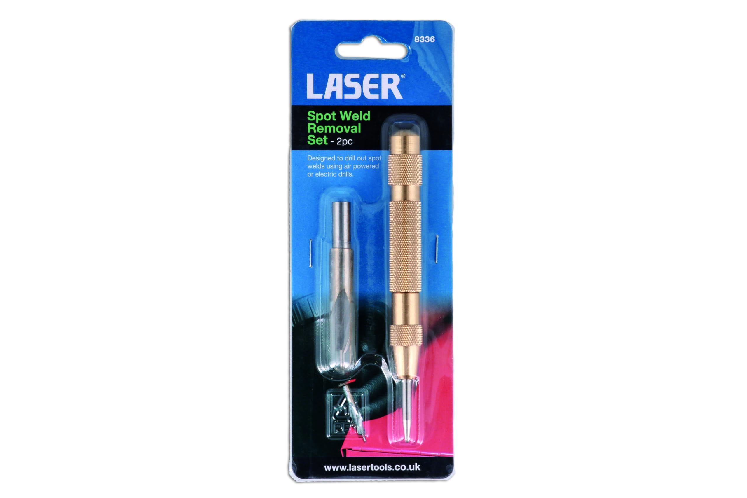 Laser 8336 Spot Weld Removal Set 2pc