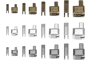 UXCELL Zipper Insertion Pin Kit for Zipper Repair and Replacement