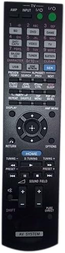 Mando a distancia reemplazado compatible con Sony STRDH540 RM-AAU170 1-492-051-11 RMAAU169 STR-DH540 AudioVideo Receptor AV Sistema de cine en casa