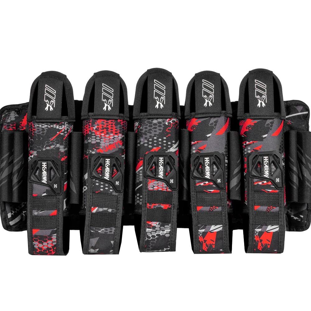 HK Army Scorch Paintball-Geschirr-Set mit 5 + 4 Auswurf