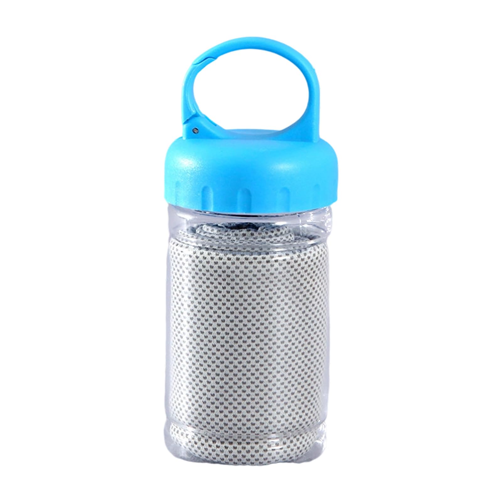 TRQQWPM Cooling Towel 30x100cm Dry Breathable Polyester Towel with Bottle for Running Gym Workout Camping Hiking Swimming Dry Gym Polyester Running Fitness