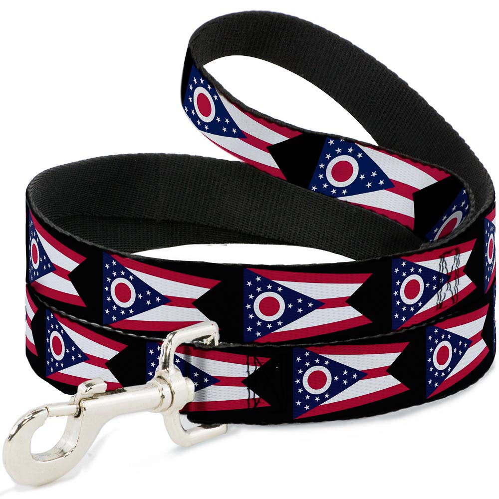 Laisse pour chien Ohio Drapeau de Buckle Down Dl-w31555 pour des promenades urbaines élégantes
