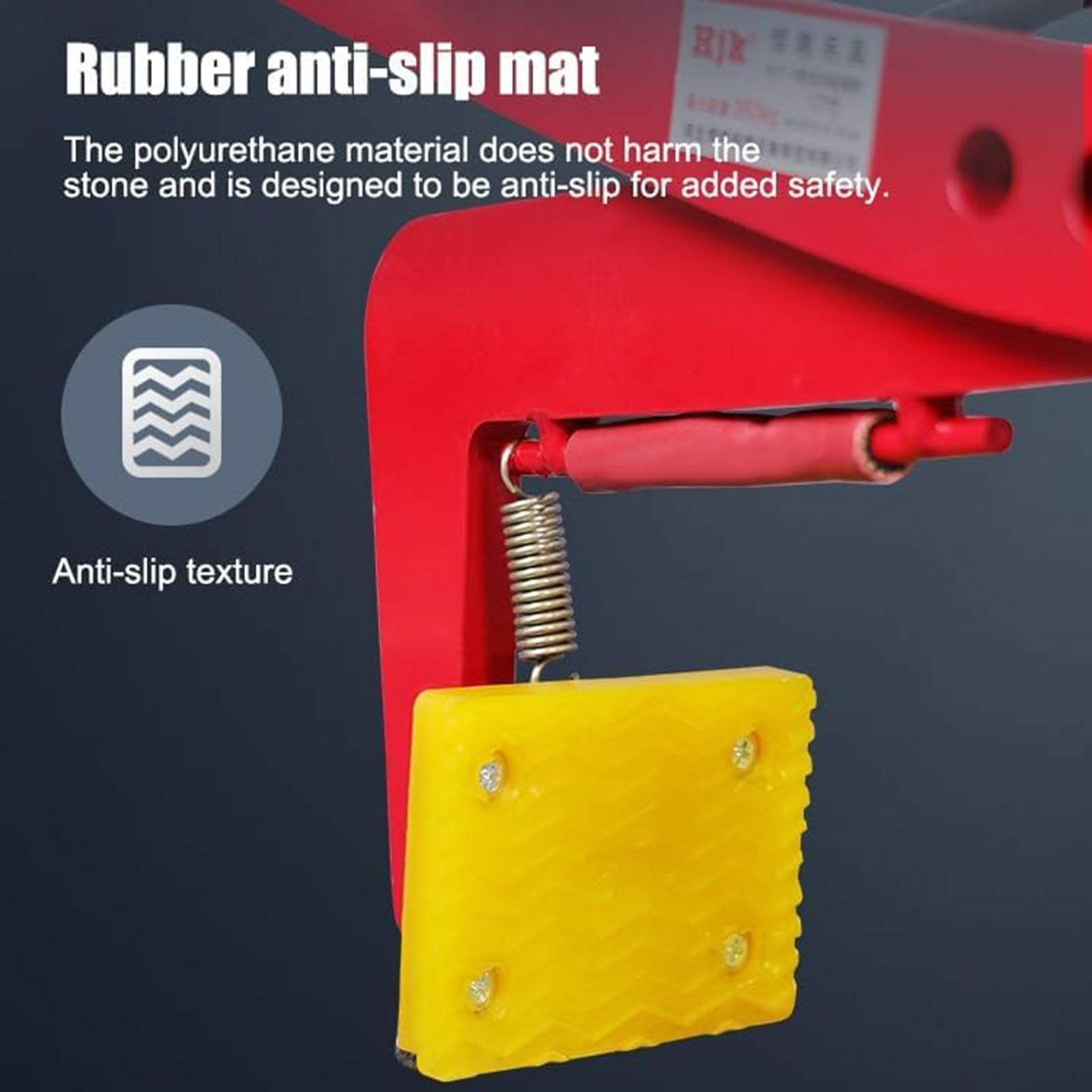 Robuste Hebeklemmen für Granit/Marmor/Stein, verstellbare Scherenzange, vertikale Plattenheber, 350 - 1300 kg Tragkraft, ideal für Metall-/Ziegelhandhabung (Öffnungsgröße 33–70 cm)