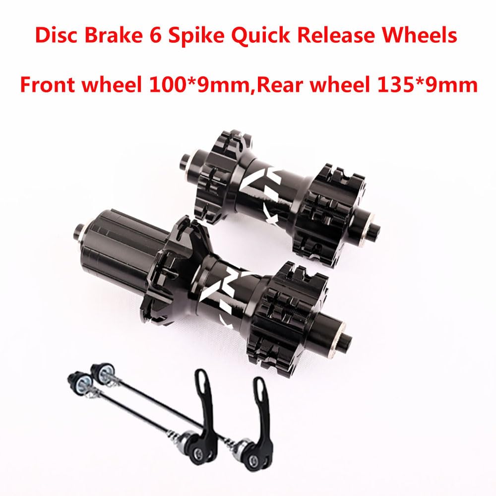 Juego de Ruedas para Bicicleta de Carretera 700C*40/50MM Aleación de Aluminio C/V/Llanta de Freno de Disco 20H Buje para 7 8 9 10 11 Velocidad Juego de Ruedas