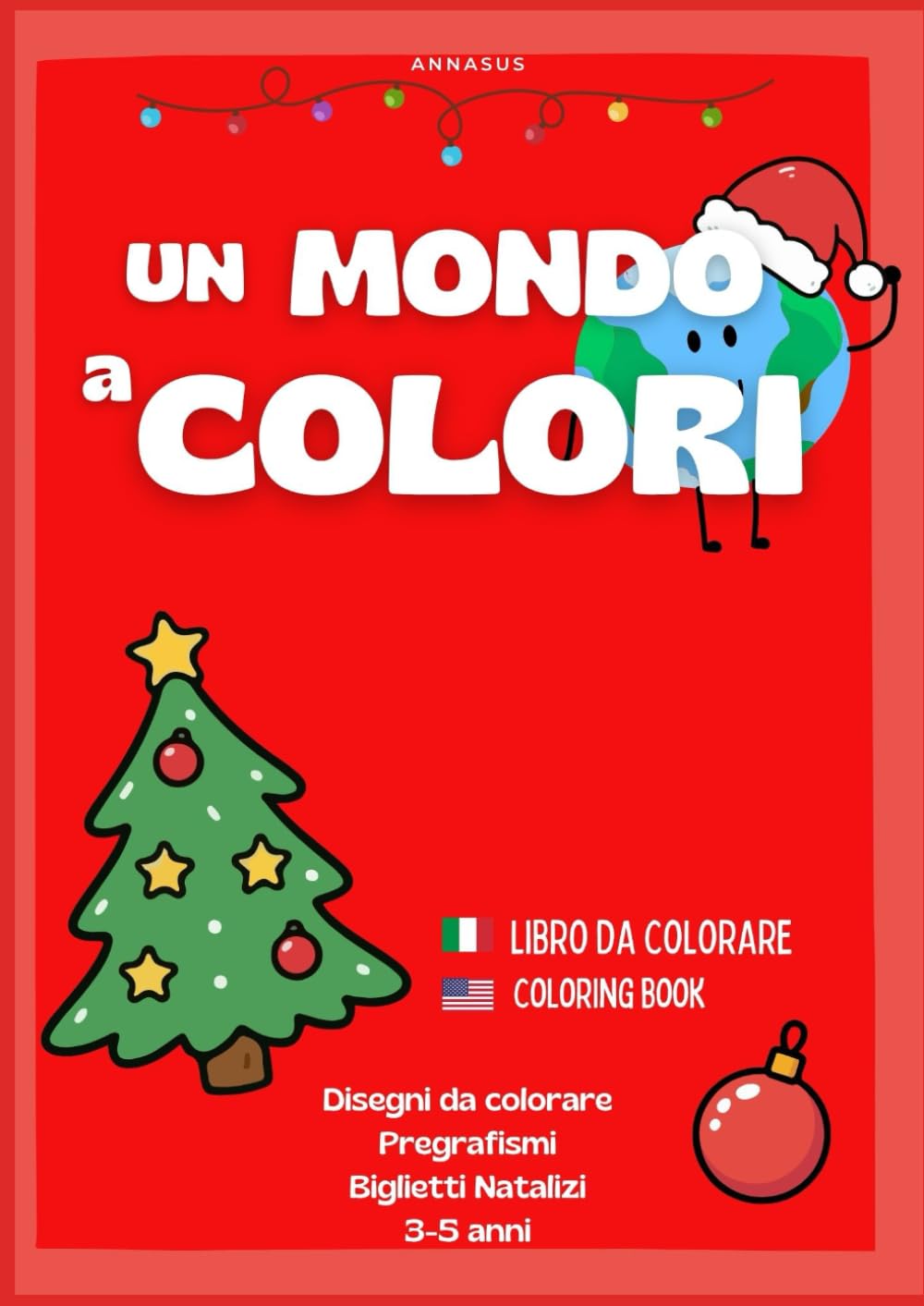 Un mondo a colori: Libro alfabeto da colorare - Vocabulary coloring book