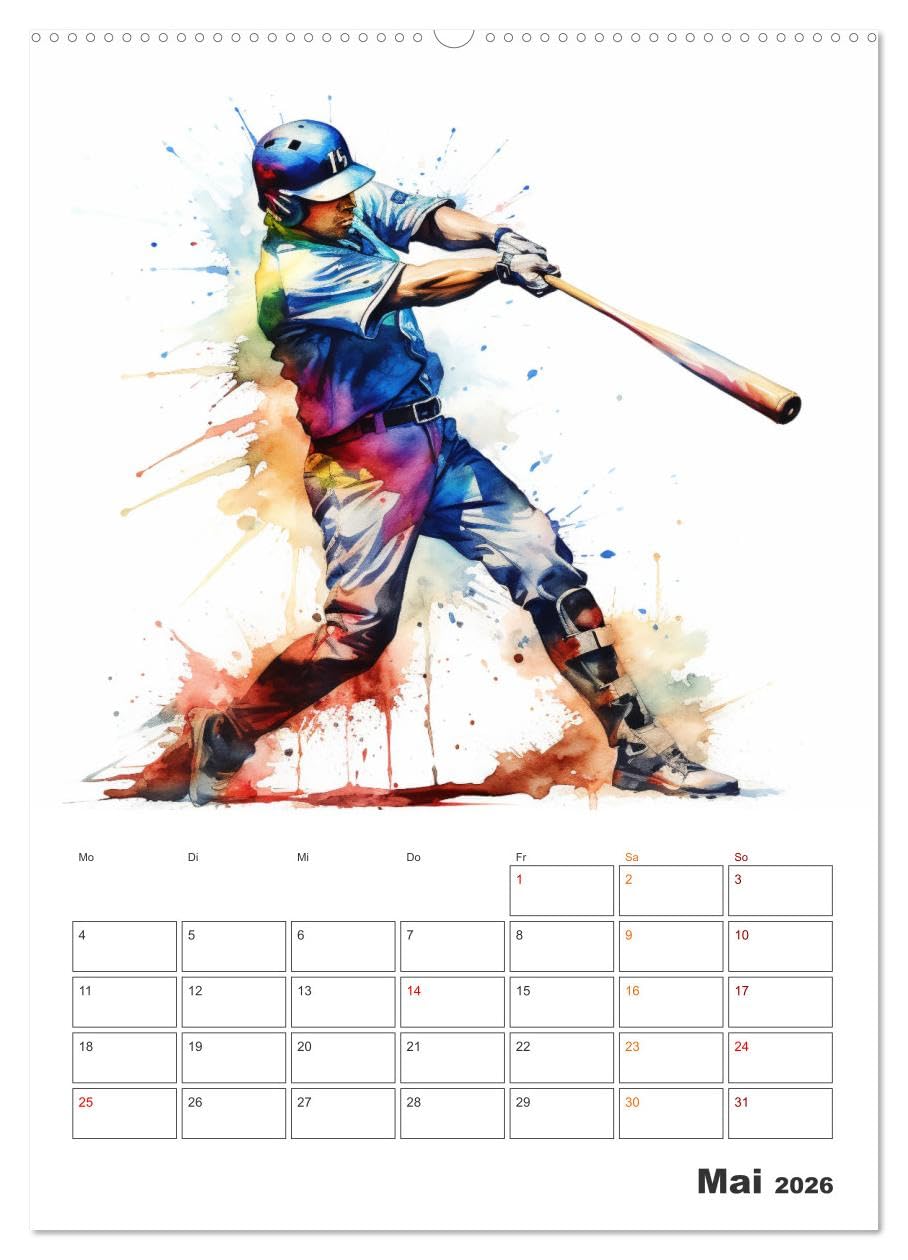 Aktivitäten im Sport (hochwertiger Premium Wandkalender 2026 DIN A2 hoch), Kunstdruck in Hochglanz: Sportliche Aktivitäten sind körperliche ... und Wettbewerb abzielen. (CALVENDO Sport)