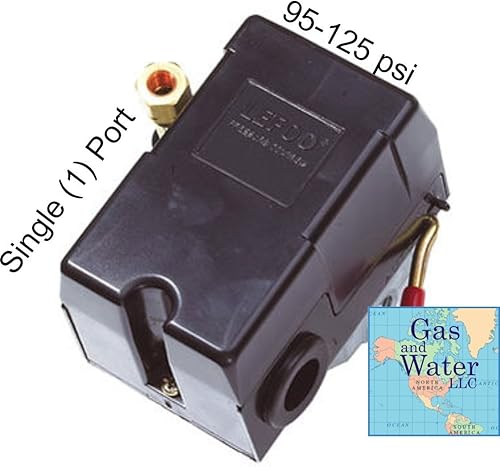 Miniatura 3 de Nuevo Interruptor de presión HD para compresor de aire 95-125 wUnloader