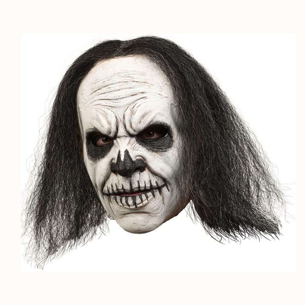 Ghoulish Productions - Maska Voodoo Horror z linii Witch Doctor. Ten wytrzymały lateksowy kostium jest ręcznie malowany i jest idealny na Halloween i imprezy kostiumowe. Rozmiar dla dorosłych.