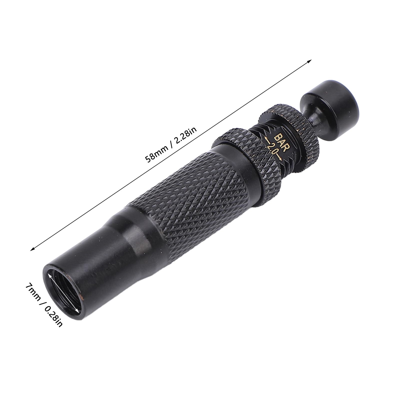 Sgonfiatore Pneumatici Regolabile 10-30 PSI per Fuoristrada 4x4 | Set 4 valvole in ottone ad alta resistenza, borsa trasporto inclusa, trasparente precisa, strumento di sgonfiag