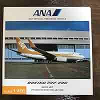 全日空商事 1/200 ANA B737-700 GOLD JET 非売品 1/200 B737-700 ANA ゴールドジェット JA01AN [NH20019] 全日空
