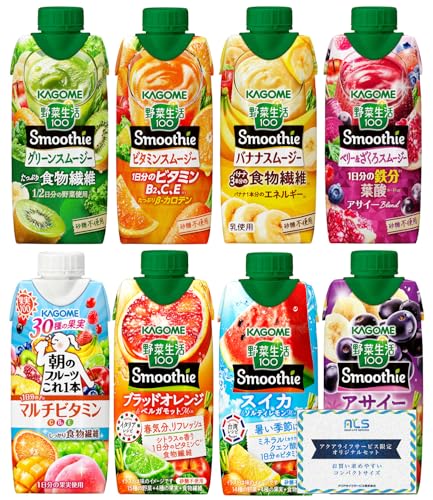 [Zbgi] ؐ100 Smoothie 330ml A\[g 12{Zbg ie2{ x 6ށj LbvtpbN ؈ X[W[ iGߏi͓XCɂȂ܂j