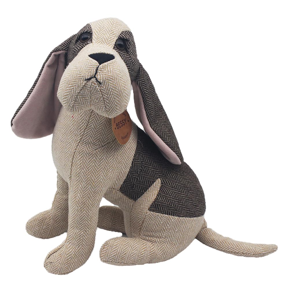 Lesser & Pavey Bessy The Basset Doorstop for Home & Office | Decorative Door Stopper for All Rooms | Lovely Door Stop for Everyday Use | Ideal Door Wedges Indoors for Floor