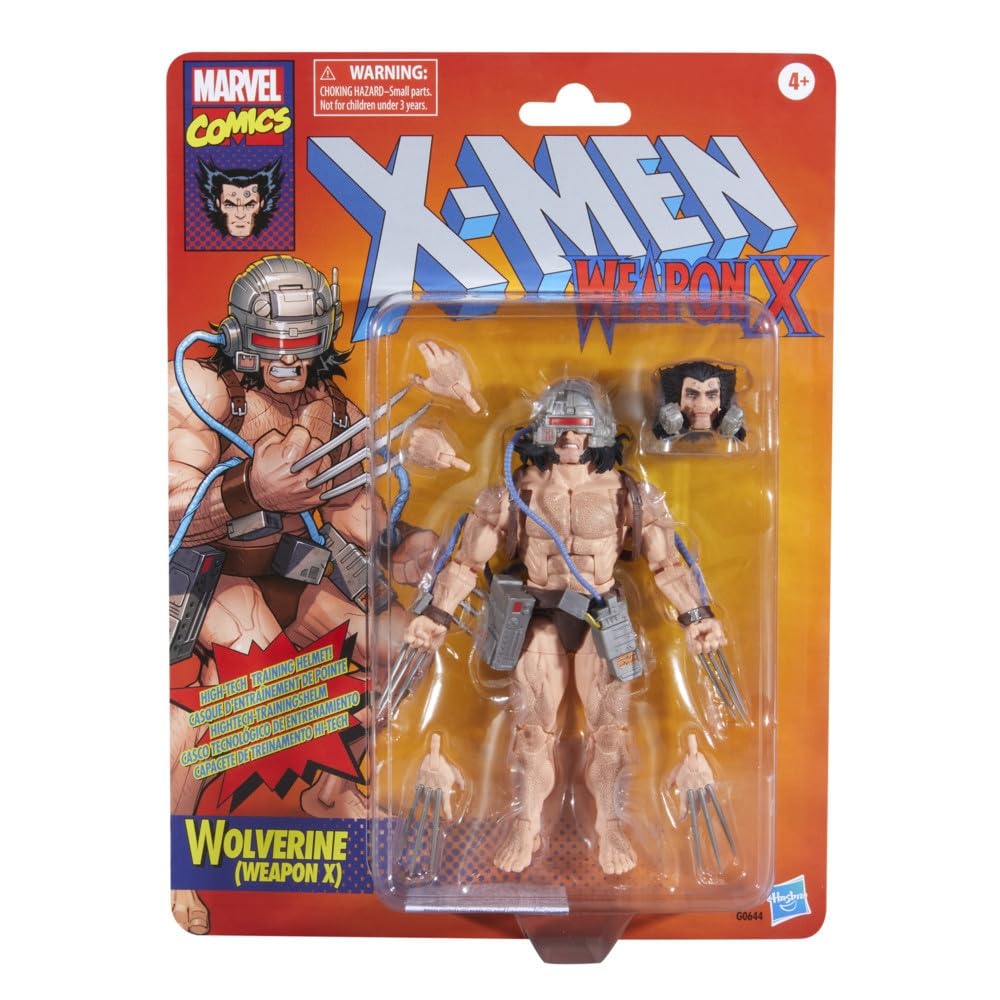 Marvel Legends Series Wolverine (broń X) zainspirowana figurką X-Men Comics