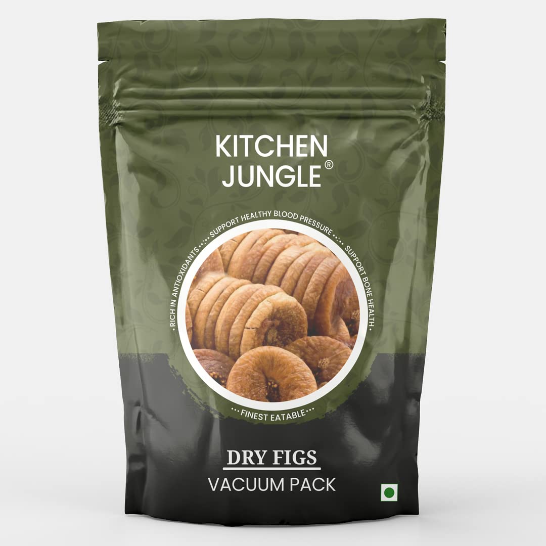 Kitchen Jungle Dry Figs Anjeer 1 kg pouch pack vaccum (B08XK6B95Y) Amazon Price History, Amazon Price Tracker