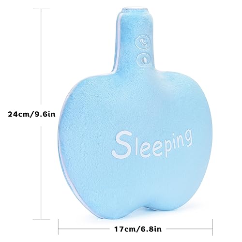 Vista 7 de Chupete de sueño para bebé con vibración suave, almohadilla de colchón vibratoria portátil para recién nacidos y bebés, temporizador, regalo